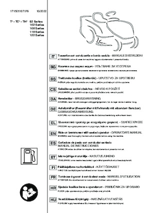 Fűnyíró és kertitraktorok Stiga Estate 9122 W