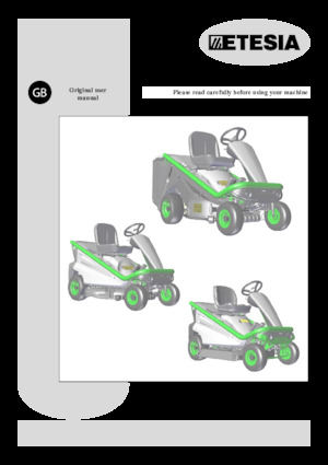 Fűnyíró és kertitraktorok Etesia HYDRO 80 MKHPF