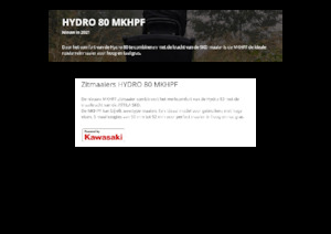 Fűnyíró és kertitraktorok Etesia HYDRO 80 MKHPF