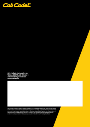 Fűnyíró és kertitraktorok Cub Cadet LR1 MS76