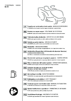 Fűnyíró és kertitraktorok Mountfield MTF 66 MQ