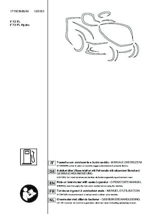 Fűnyíró és kertitraktorok Mountfield MTF 72H