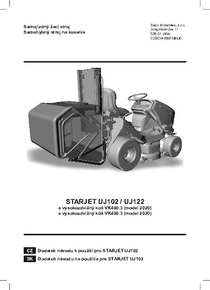 Fűnyíró és kertitraktorok SECO Starjet P6 4x4 Pro