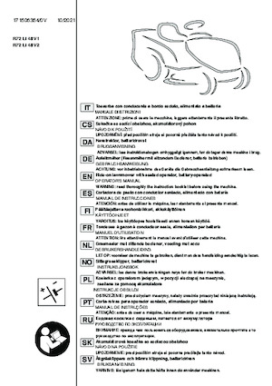 Fűnyíró és kertitraktorok Stiga Swift 372e