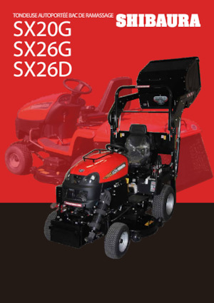 Fűnyíró és kertitraktorok Shibaura SX26D
