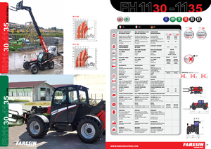 Teleszkópos rakodók Faresin Handlers 11.35