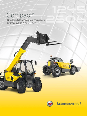 Teleszkópos rakodók Kramer 1245