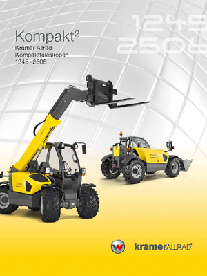 Teleszkópos rakodók Kramer 1245