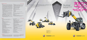 Teleszkópos rakodók Kramer 3307