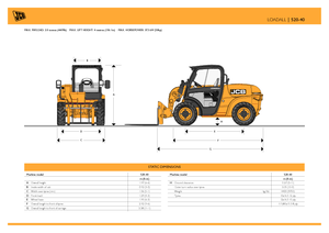 Teleszkópos rakodók JCB 520-40