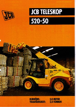 Teleszkópos rakodók JCB 520-50