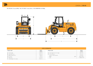 Teleszkópos rakodók JCB 520-50