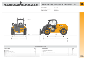 Teleszkópos rakodók JCB 524-50