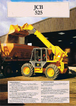 Kerti rakodógépek JCB 525-58