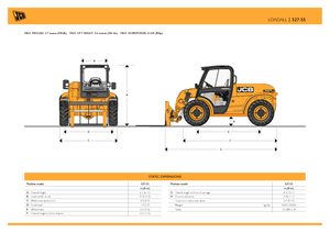 Teleszkópos rakodók JCB 527-55
