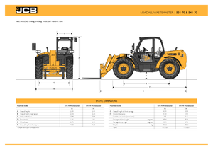 Teleszkópos rakodók JCB 531-70