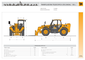 Teleszkópos rakodók JCB 533-105