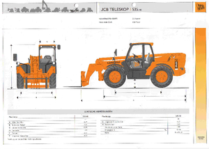 Teleszkópos rakodók JCB 535-140