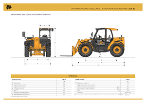 Teleszkópos rakodók JCB 536-60