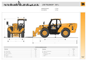 Teleszkópos rakodók JCB 537-135