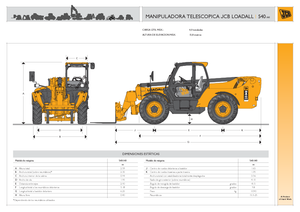 Teleszkópos rakodók JCB 540-140