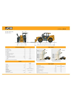 Teleszkópos rakodók JCB 550-80 DS