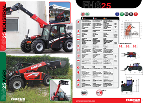 Teleszkópos rakodók Faresin Handlers 6.25