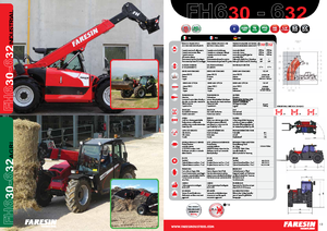 Teleszkópos rakodók Faresin Handlers 6.32