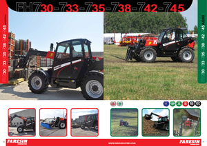 Teleszkópos rakodók Faresin Handlers 7.38