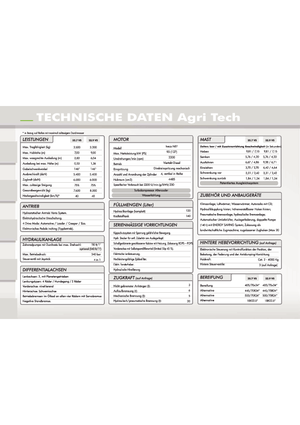 Teleszkópos rakodók Dieci Agri Tech 35.7 VS