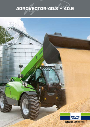 Teleszkópos rakodók DEUTZ-FAHR Agrovector 40.8