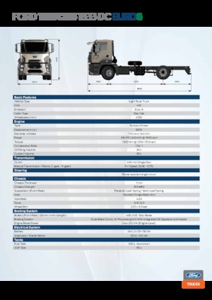 Merevvázak Ford 1833 DC