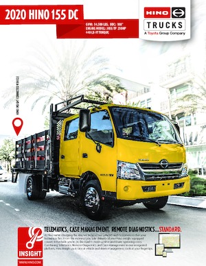 Merevvázak Hino 2020 HINO 155 DC 4x2