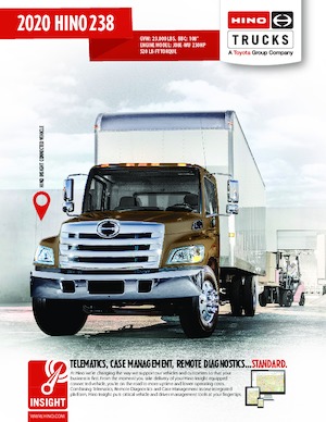 Merevvázak Hino 2020 HINO 238 4x2