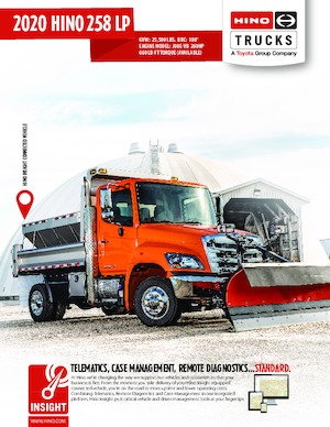 Merevvázak Hino 2020 HINO 258 LP 4x2