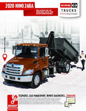 Merevvázak Hino 2020 HINO 268A 4x2