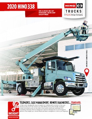 Merevvázak Hino 2020 HINO 338 4x2