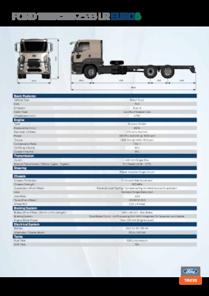 Merevvázak Ford 2533 LR