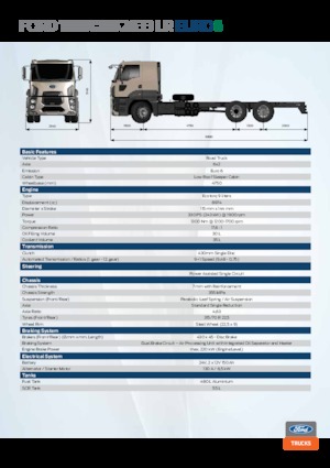 Merevvázak Ford 2633 LR