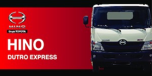 Merevvázak Hino 300 DUTRO EXPRESS 4x2