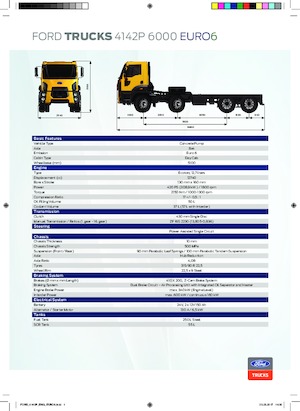 Merevvázak Ford 4142P 6000