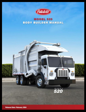 Merevvázak Peterbilt 520 Cummins L9N