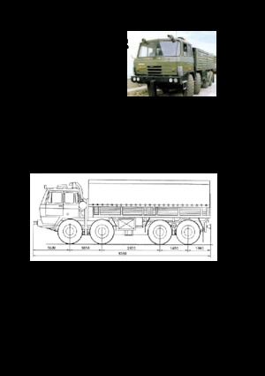 Merevvázak Tatra 815 VVN 8x8