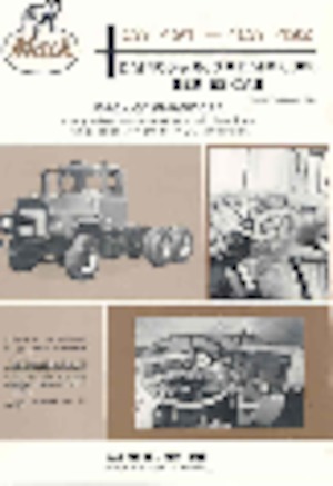 Merevvázak Mack DMM-6006S CA491 END 673 E 6x4