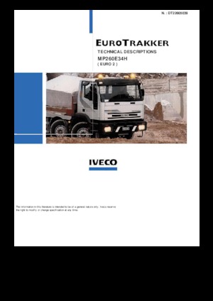 Merevvázak Iveco EUROTRAKKER MP260E34H