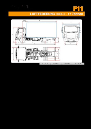 Merevvázak Isuzu F11 H