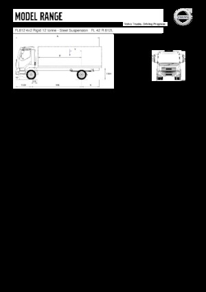 Merevvázak Volvo Trucks FL812 4x2