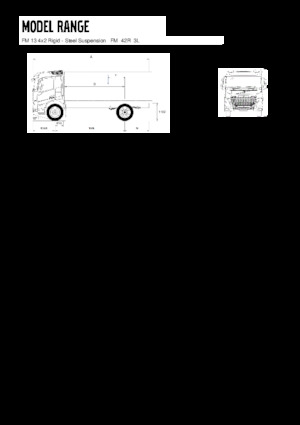 Merevvázak Volvo Trucks FM13.420 4x2 Rigid