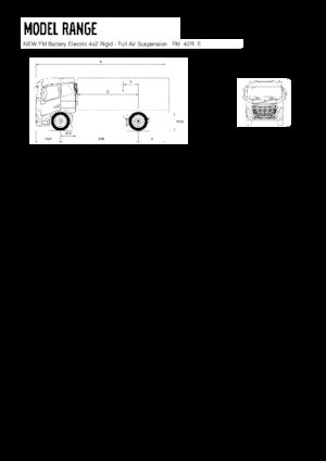 Merevvázak Volvo Trucks FM670 Battery Electric 4x2 Rigid