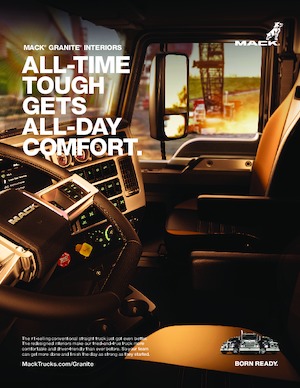 Merevvázak Mack Granite 42FR MHD Cummins L9